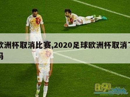 欧洲杯取消比赛,2020足球欧洲杯取消了吗